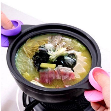 Rér●Găng Tay Cách Nhiệt Bằng Silicone Dùng Cho Nhà Bếp