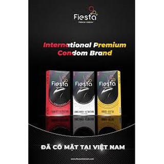 Bao cao su eCare siêu mỏng ôm khít Fiesta Form Fit