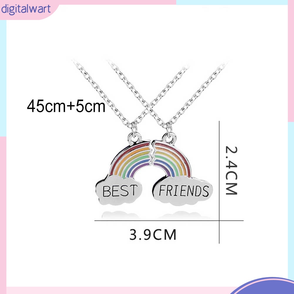 Set 2 Dây Chuyền Mặt Ghép Hình Trái Tim Cho Cặp Đôi