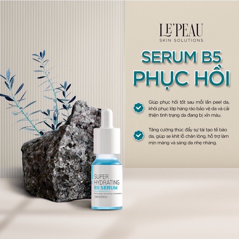 [DATE MỚI]Peel da vi tảo retinol Le Peau 10ml, tái tạo da sinh học, peel da tại nhà, sáng da, mờ thâm.