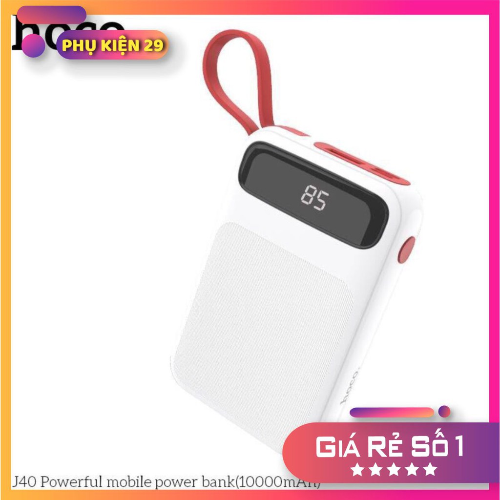Sạc Dự Phòng Hoco J40-Hàng phân phối chính hãng Giá rẻ nhất shopee