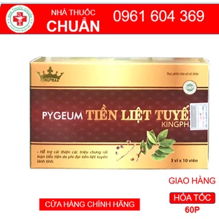 PYGEUM Tiền liệt tuyến - u xơ, phì đại tuyến tiền liệt, bí tiểu, tiểu rắt (Pygeum )