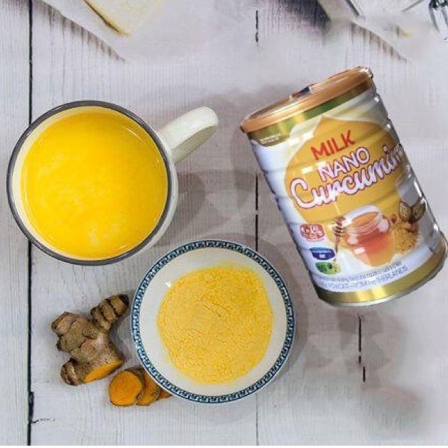 [Mua 3 tặng 1] COMBO 3 hộp Sữa nghệ milk nano curcumin 900g/hộp -Tốt cho người bị dạ dày, đại tràng,Halanmilk