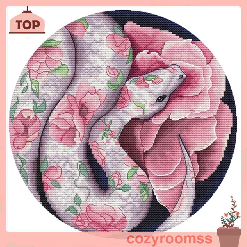 Bộ Tranh Thêu Chữ Thập Tự Làm 11CT Hình Động Vật Đáng Yêu