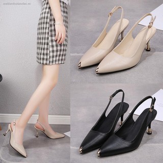 Giày Cao Gót Da Mềm Thời Trang Mùa Hè 2021 Cho Nữ