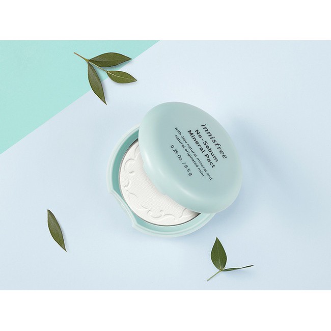 Phấn phủ dạng nén Innisfree - Mineral No Sebum Pact vỏ mới