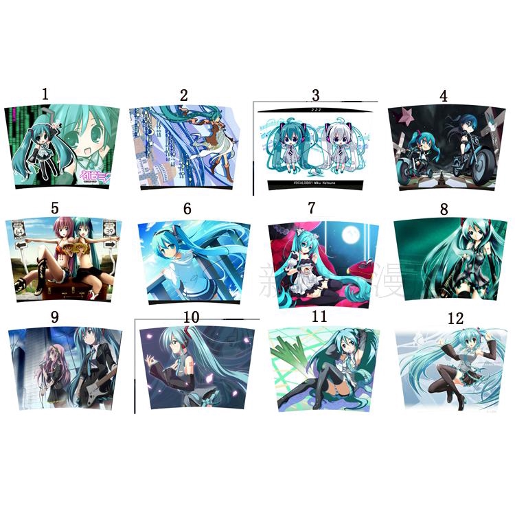 Mô Hình Nhân Vật Anime Hatsune Miku Hoạt Hình Hai Kích Cỡ