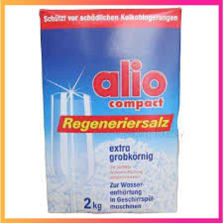 Muối rửa bát làm mềm nước Alio 2kg - Muối Somat Ludwik