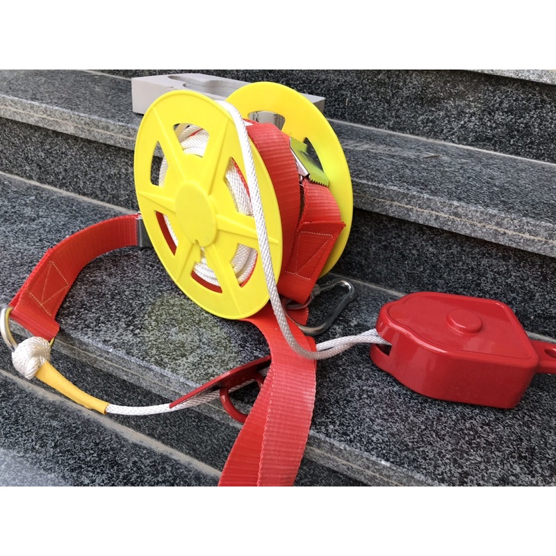 Bộ thang dây thoát hiểm hạ chậm 30m - dây thoát hiểm tự động