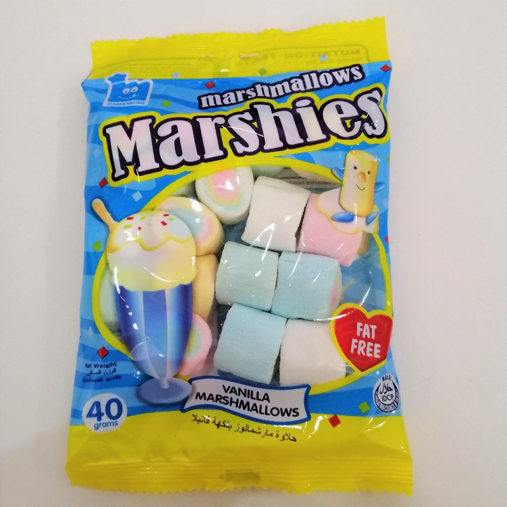 Kẹo Bông Gòn Marshmallow Marshies Hương Vanilla
