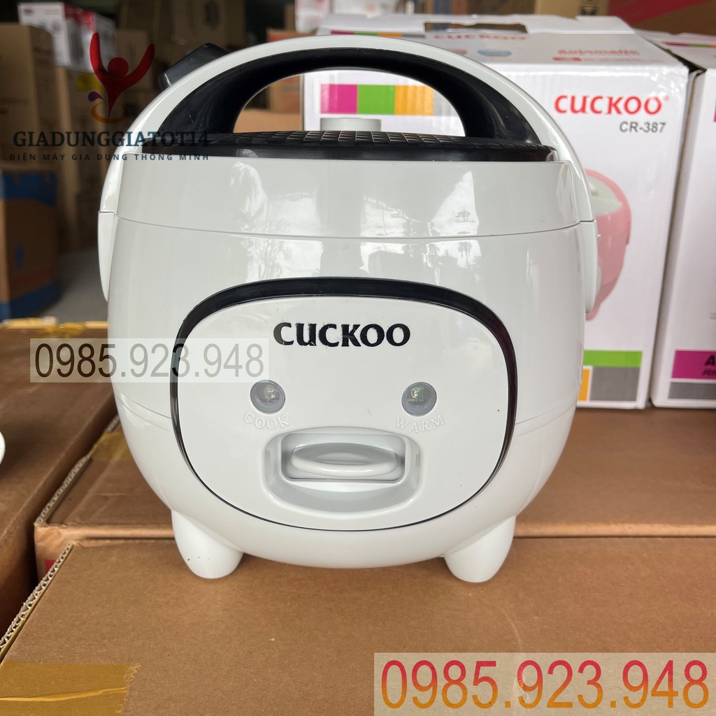 Nồi Cơm Điện mini CucKoo/NKMedia-  Dung tích 1L nấu được cho 2 người ăn, kiểu dáng Con Lợn Siêu Đáng Yêu, BH 12 tháng