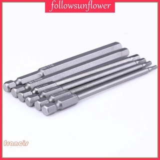 6 đầu tua vít lục giác từ tính 100mm dài 1/4 inch