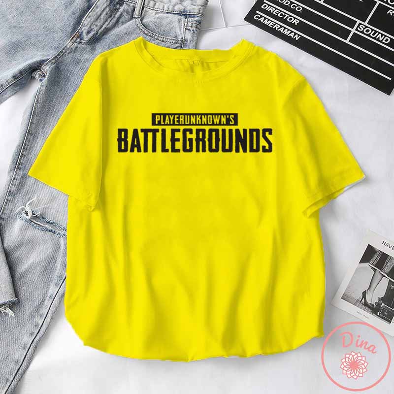 Áo thun Player unknow battleground logo đen - Cotton Thun Phong Cách Cá Tính - Cực Chất Và Đẹp