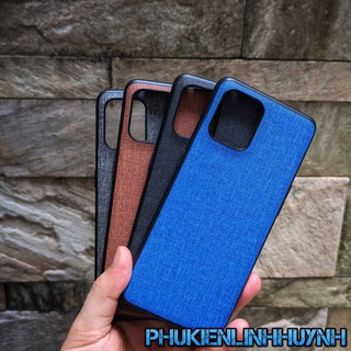 Oppo Find X3/ X3 Pro_Ốp lưng vân vải Jean 1 màu chống bán vân tay