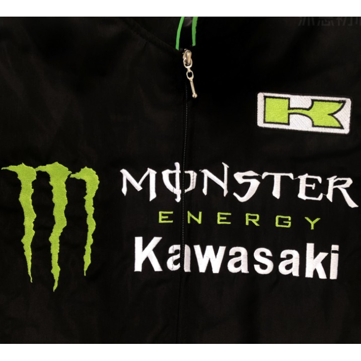 Áo khoác_áo gió đua xe Kawasaki