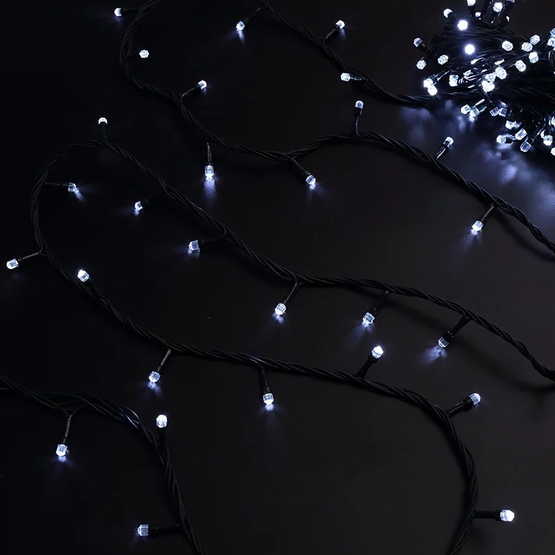 50met Dây đèn Led trang trí cây ngoài trời siêu dài