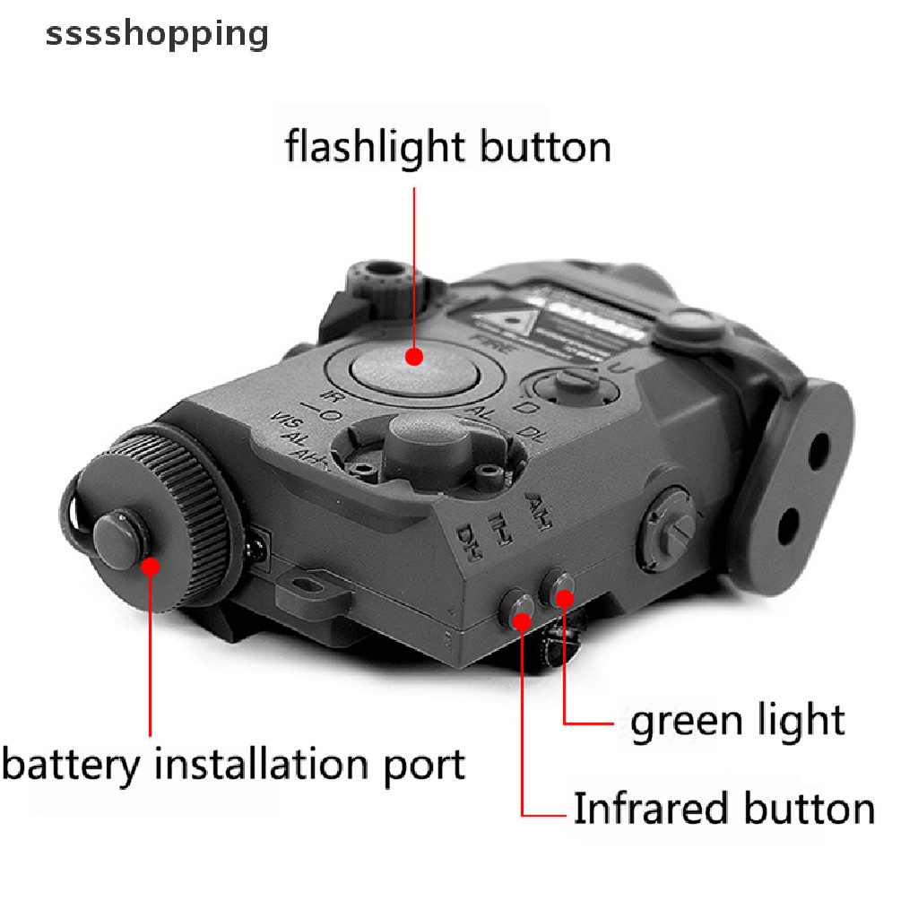 Đèn Laser Dùng Pin PEQ-15 Màu Xanh Lá Cây Dùng Cho Săn Bắn