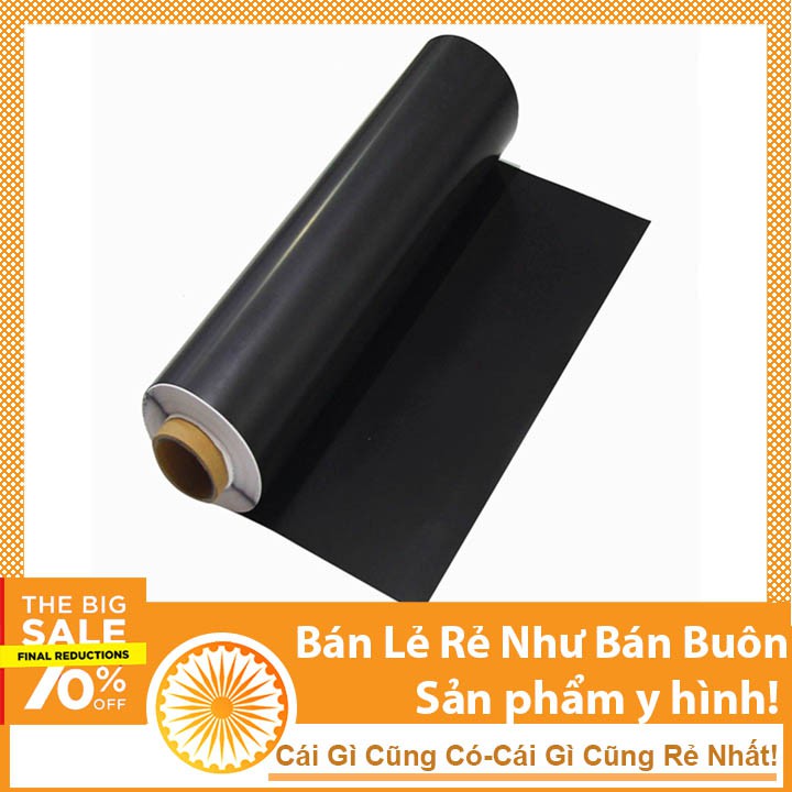 Nam châm dẻo 62x100cm độ dày tùy chọn