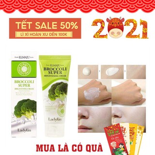 Kem dưỡng trắng da kèm makeup tự nhiên Bông Cải Xanh Ladykin - TOP 1 Hàn Quốc