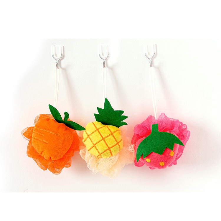 Bông Tắm Hình Trái Cây Dễ Thương