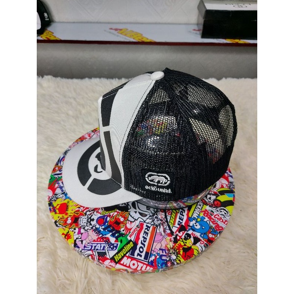 Nón kết ecko Mũ lưỡi trai ( Mẫu Đẹp Nhất ) in nhiệt chuẩn from lòng sâu cực nét ( nón thiết kế)