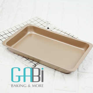 Khay nướng bánh chống dính màu vàng 33 2cm