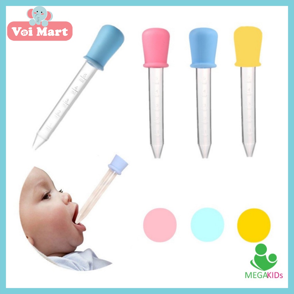 Ống Hút Bón Sữa, Bón Thuốc Cho Bé 5Ml