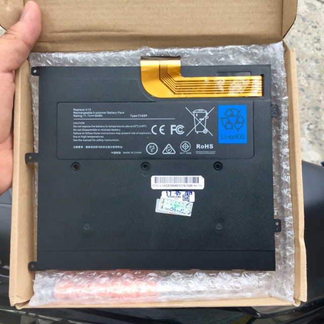 PIN LAPTOP DELL V13  30Wh  - 4 CELL dành cho Latitude 13 Vostro V13 V130 V1300 V13Z
