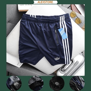 Quần short nam Thun Poly 2 DA ADAS Chất liệu thun dù dãn chính hãng cao cấp  VNXK