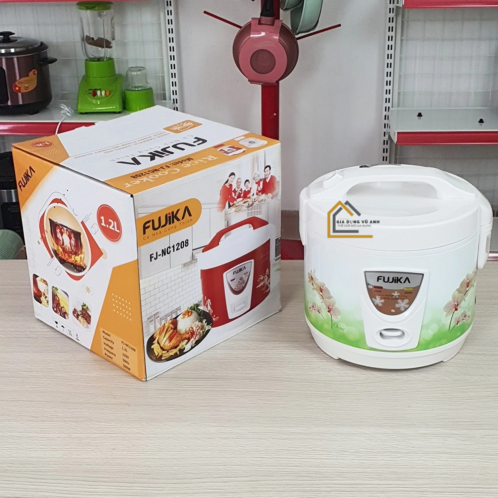 Nồi cơm điện đa năng , nồi cơm điện FUJIKA lắp gài thông minh chống dính hàng chính hãng bảo hành 12 tháng