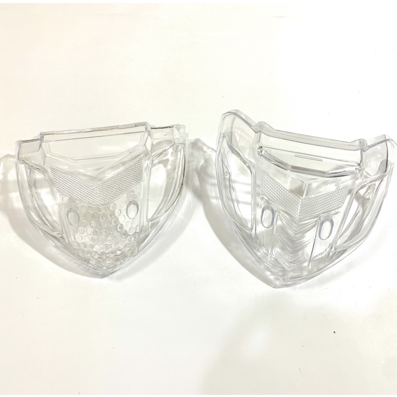 Nắp ốp đèn hậu  trắng Wave A 50cc-100-110- 2006-2022