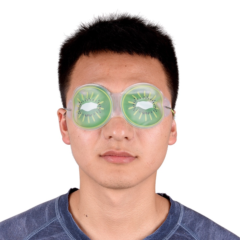[Hàng mới về] Mặt nạ ngủ dạng gel nén lạnh hình trái cây xinh xắn đa năng cải thiện giấc ngủ