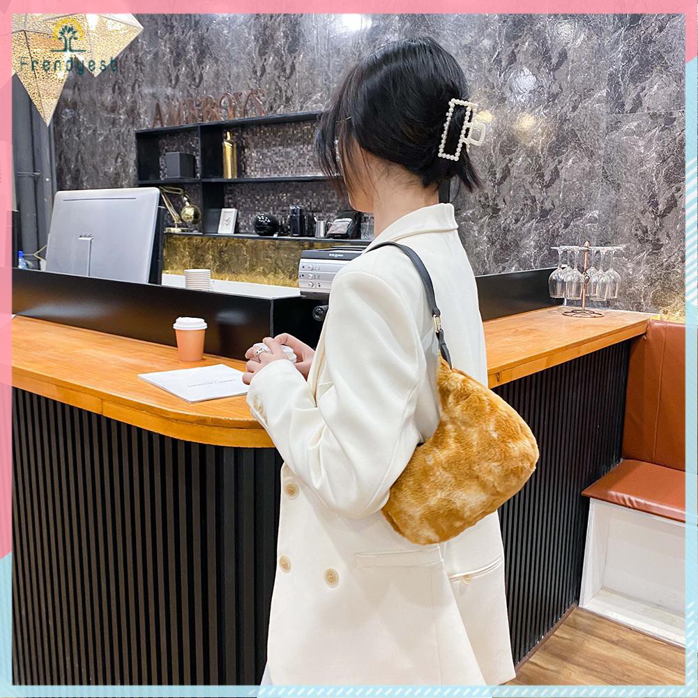 Túi kẹp nách hoạ tiết động vật thời trang du lịch đường phố cho nữ