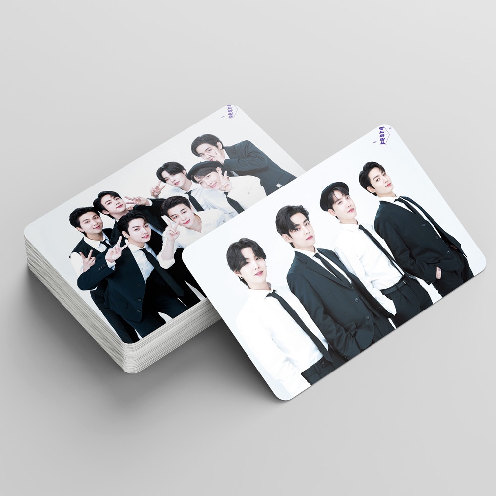 Set 55 Thẻ Hình Lomo Cho Fan Kpop Bangtan Boys New Festa 2022 9th