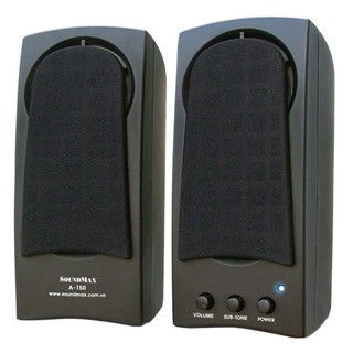 Loa máy tính Soundmax A150 (Đen) A140 (Bạc)