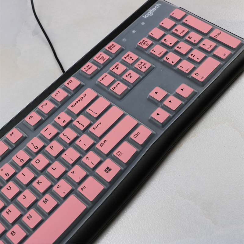 Miếng Dán Bàn Phím Silicon Mềm Siêu Mỏng Cho Logitech Mk120 K120
