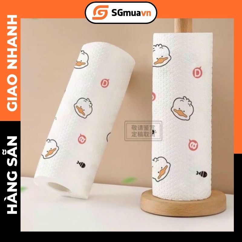 Khăn giấy Khăn lau bếp siêu dai thấm dầu mỡ tiện dụng