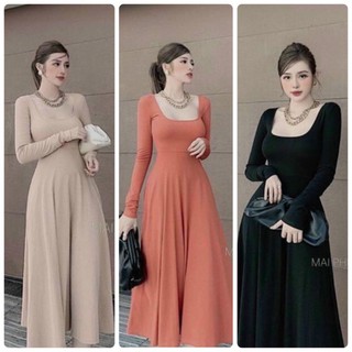 ĐẦM MAXI CỔ U