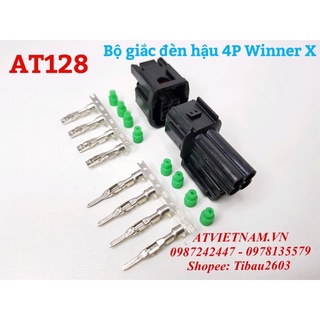 Bộ giắc đèn Hậu Winner  X 4P ( 1 bịch 5 bộ)