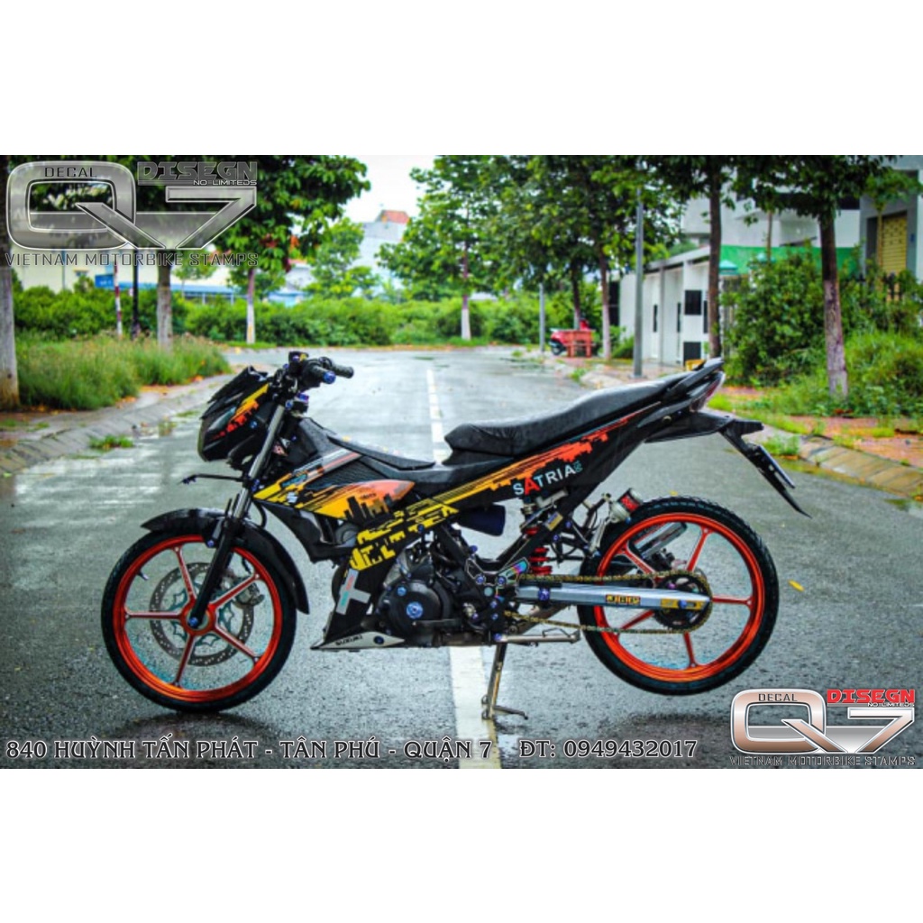 TEM RỜI RAIDER FI - VÀNG ĐEN