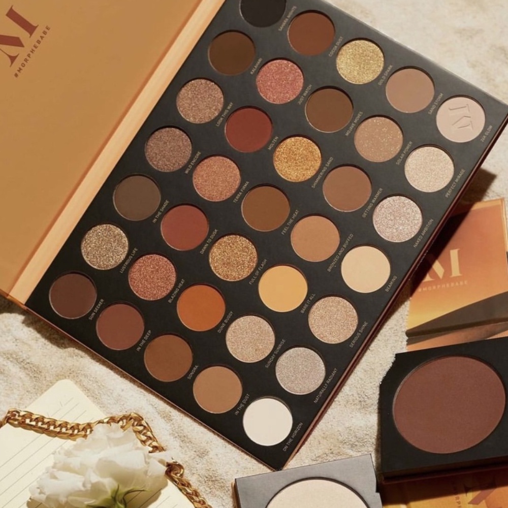 Bảng Phấn Mắt 35 Màu Morphe 35U Gilded Desert Palette