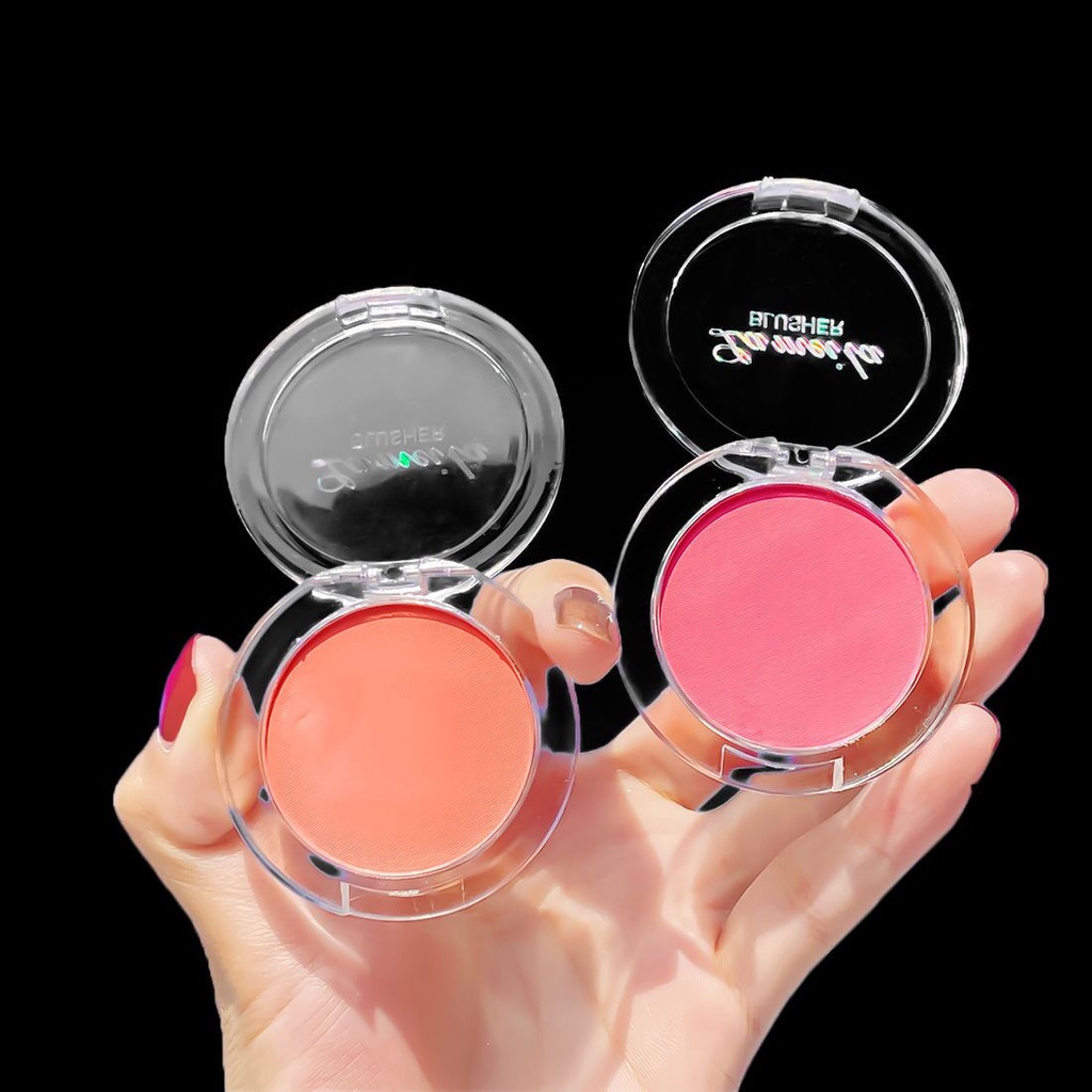 Phấn Má Hồng Đơn Sắc Chống Nước Bắt Sáng Màu nude Long Lanh Quyến Rũ