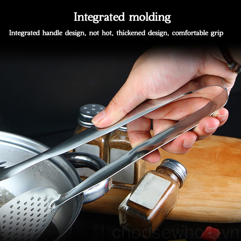 Kẹp Gắp Thức Ăn Bằng Thép Không Gỉ Tiện Lợi Cho Nhà Bếp 1