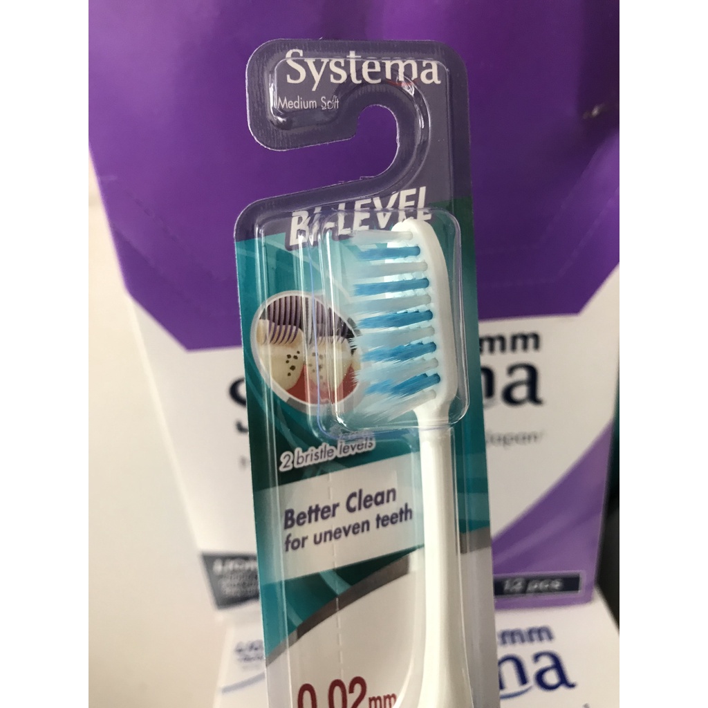 Bàn chải đánh răng Systema Bi-Level Số 1 Nhật Bản