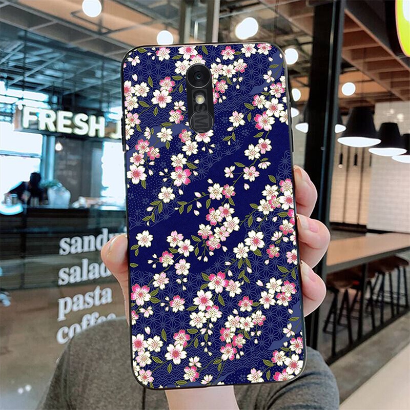 Ốp Điện Thoại TPU Silicon In Hình Hoa Cho LG Q7 Q8 2017 2018 Q9 2018 LG Q7 Plus