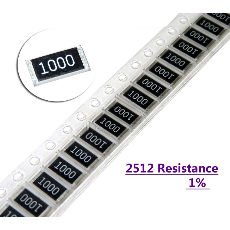 Điện trở dán 1W 2512 SMD 470R, 1K, 10K sai số 1%