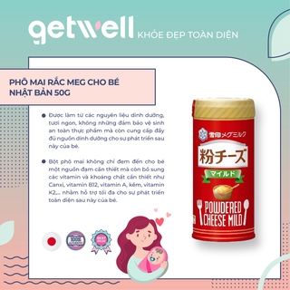 PHÔ MAI RẮC MEG CHO BÉ ĂN DẶM 50G
