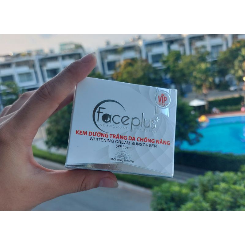 KEM FACEPLUS DƯỠNG TRẮNG DA CHỐNG NẮNG 25G