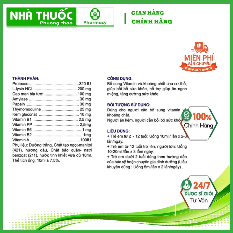 Thymopetin Bổ Sung Vitamin Và Khoáng Chất Cho Bé Giúp Ăn Ngon Miệng