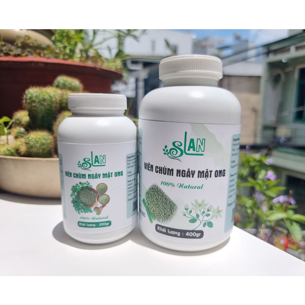 Viên Chùm Ngây Mật Ong Slan